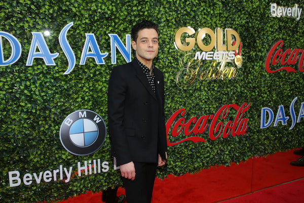 Rami Malek at Gold Meets Golden event sponsored by Ghost Democracy.