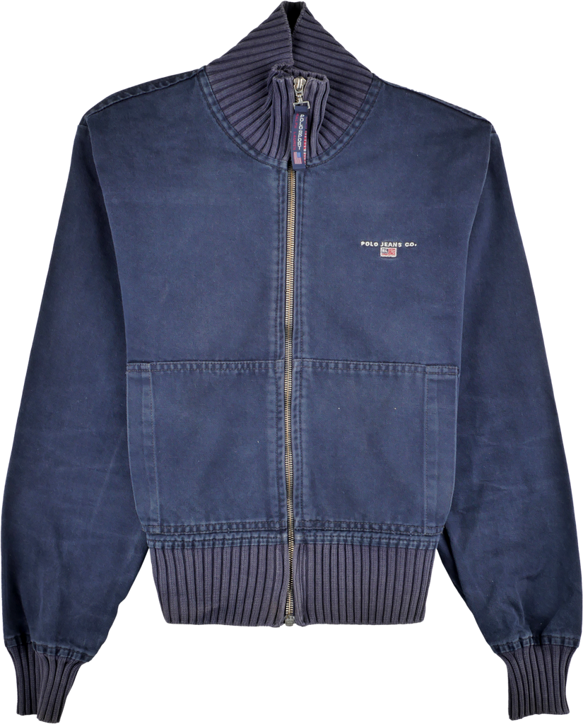 RRL Indigo Jersey Bomber Jacket L 売り出し卸値 - asymmetricjewelry