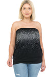 Women's  Studded Tube Top