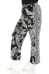 ITY Paisley Border Print Wide Leg Pants