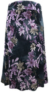 lildabster Women and Plus Floral Maxi Skirt