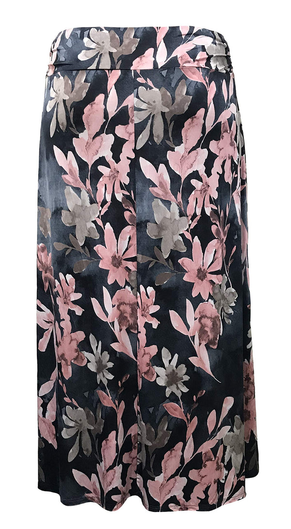 lildabster Women and Plus Floral Maxi Skirt