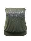 Women's  Studded Tube Top