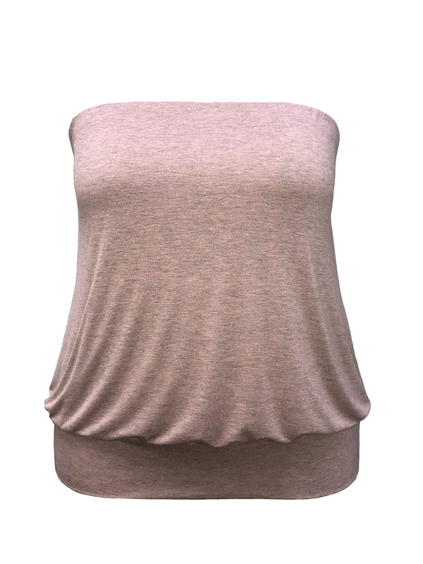 Women's Solid Tube Top