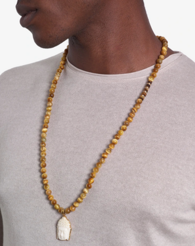 mens necklaces yellow ledbetter