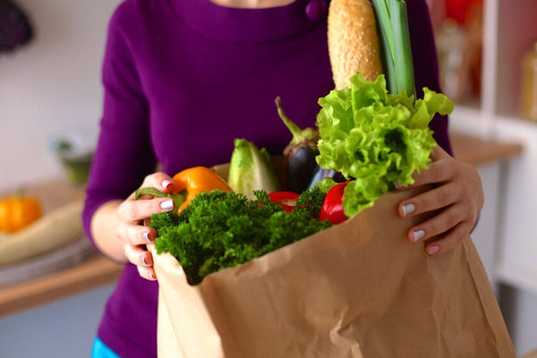 Einkauf Obst und Gemüse