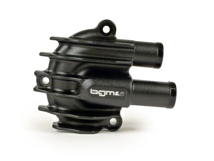 BGM Pro Faster Flow Water Pump Cover in Black - Vespa GT GTS GTL GTV