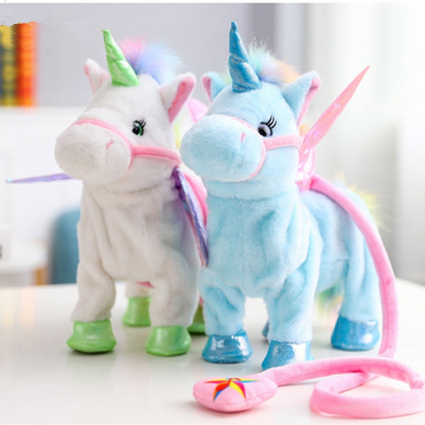 walking singing unicorn amazon