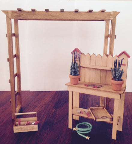 Miniature Gardening Arbor
