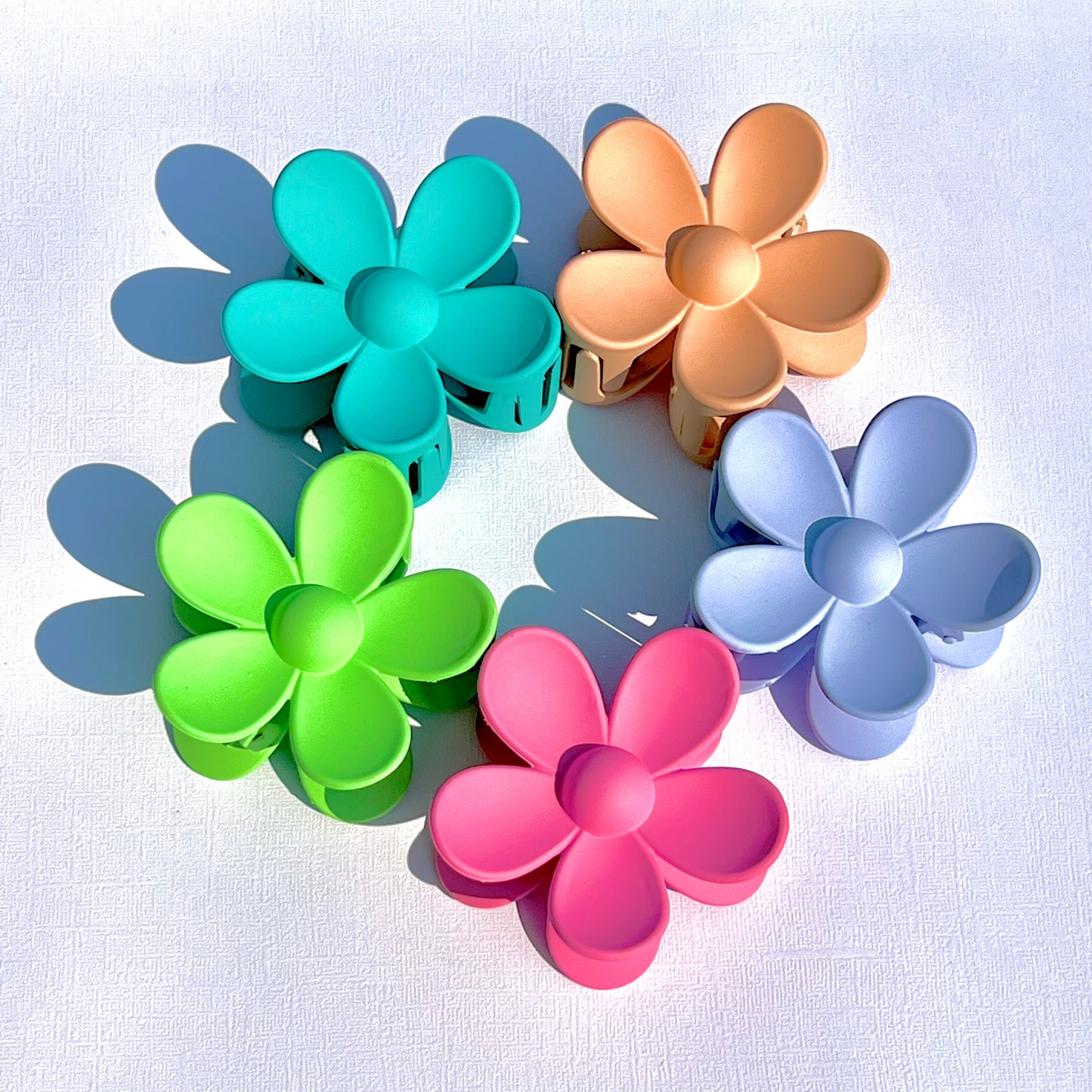 Flower Butterfly Clips