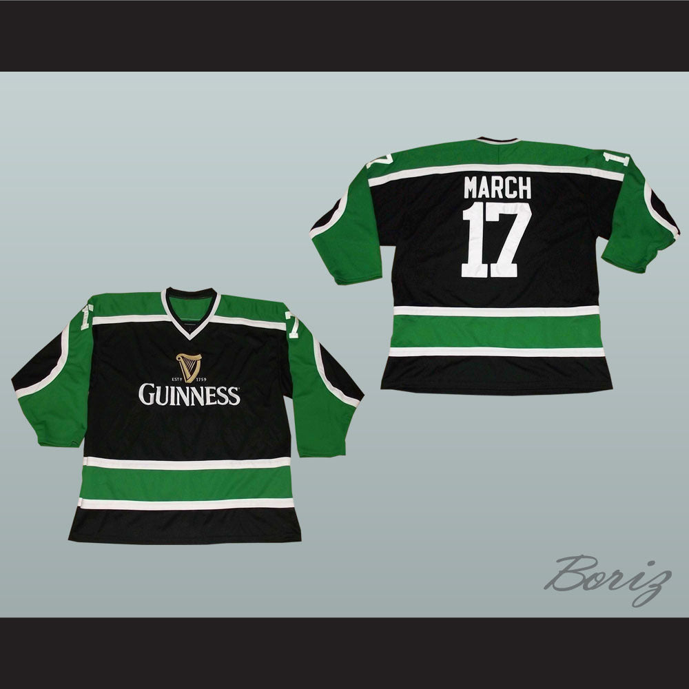 guinness hockey jersey march 17