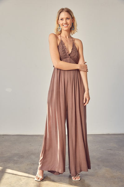 flowy jumpsuit wide leg