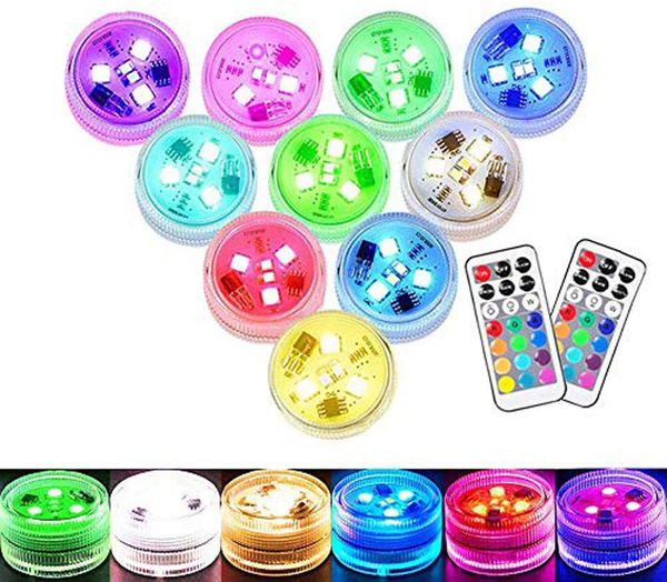 submersible led tea lights