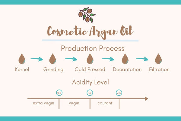 Methods of argan oil extraction and free acidity level, 5 Guidelines that Define Argan Oil Quality, Pure Argan Oil Malaysia, Alvi Beauty Care