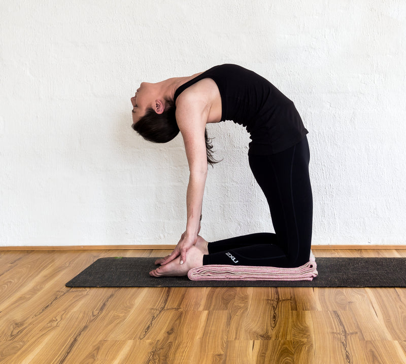 Ustrasana (camel pose)