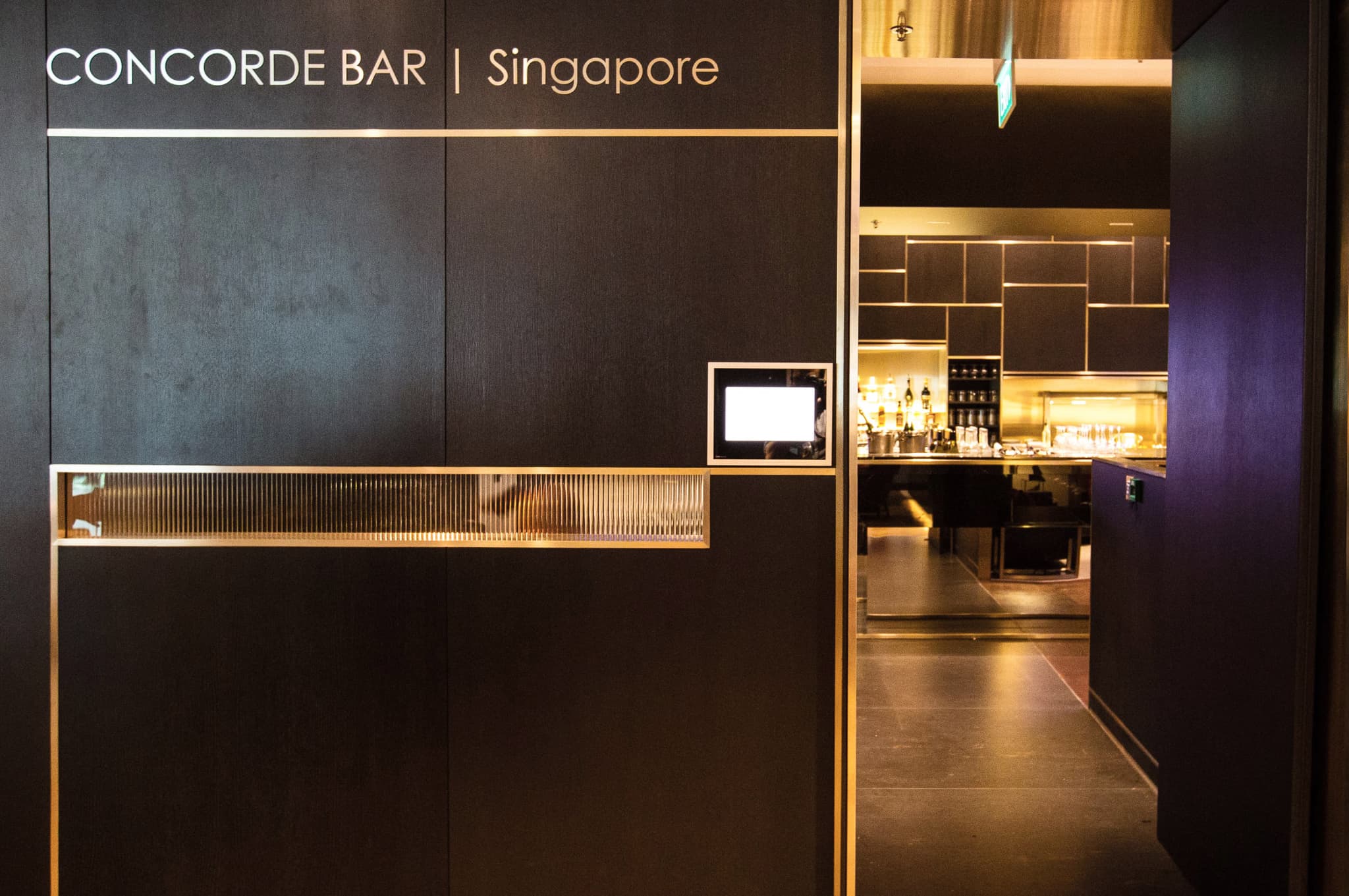 The Concorde Bar Singapore