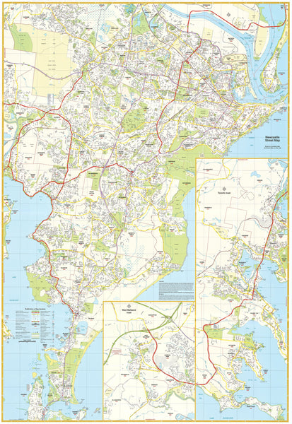 newcastle map
