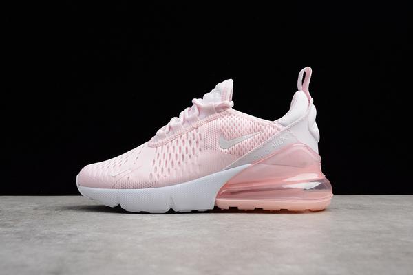 air max 270 light pink and white