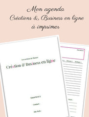 insert de planner organisation creations et business créatif shirley chiche PDF