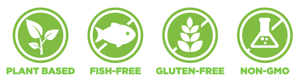 Plant Based, Fish Free, Gluten Free, Non-GMO Pure Form Omega | Pure Life Science