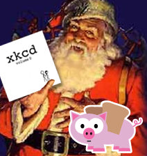 don't trust santa to get the xkcd book for you