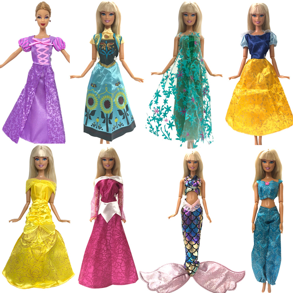 barbie doll with dress