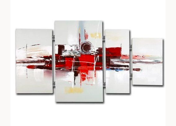 Acrylic Painting on Canvas, Living Room Wall Art, Modern Contemporary Painting, Acrylic Wall Art Paintings