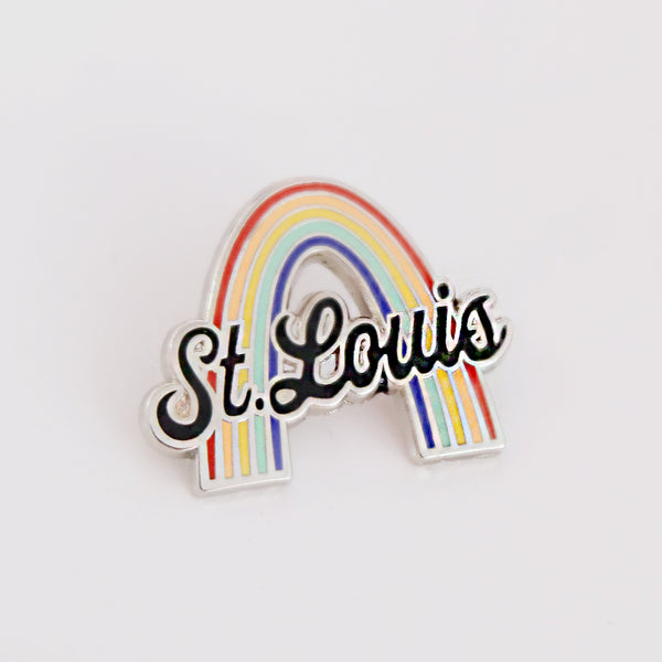 St Louis Rainbow Pin