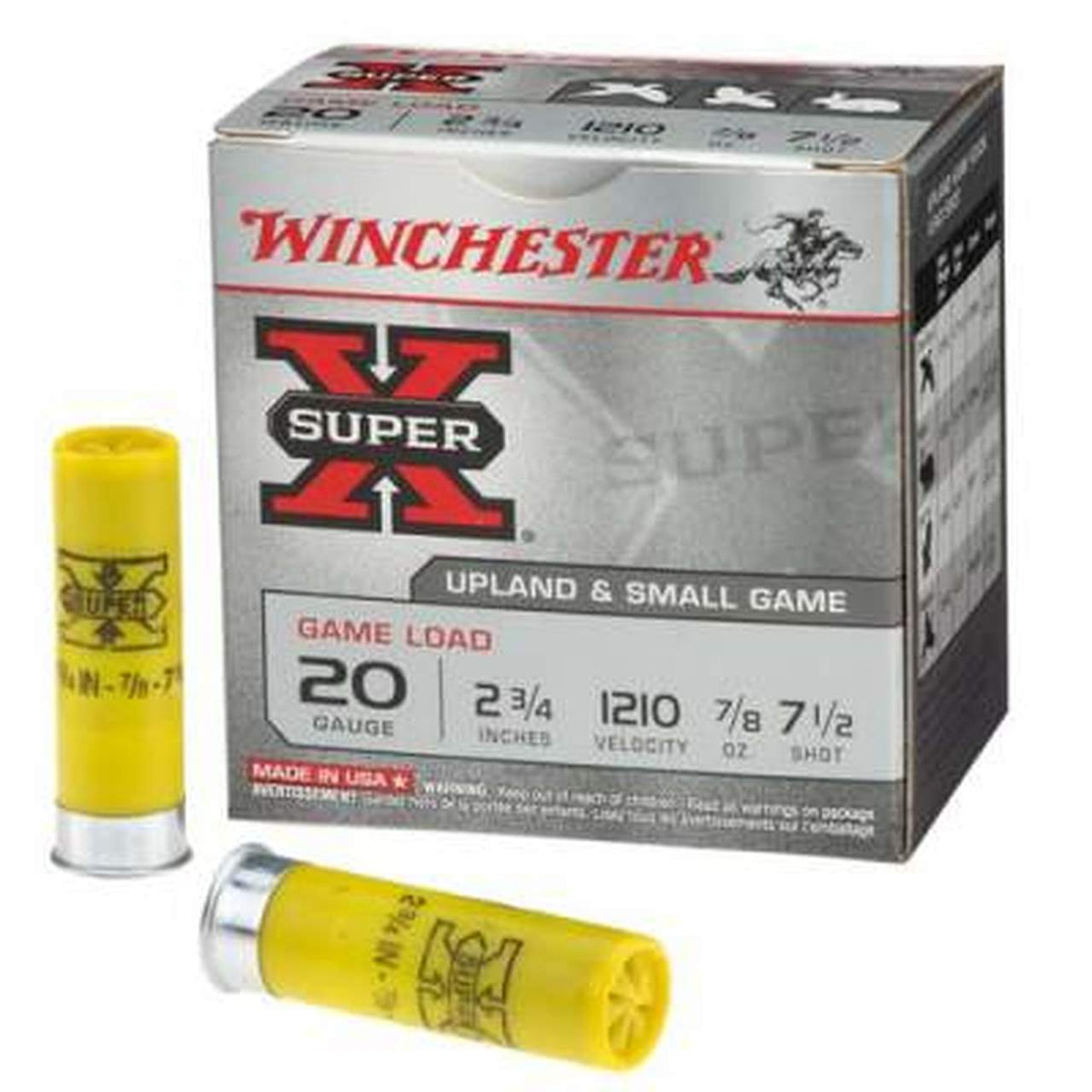 Winchester SuperX 20 Gauge, 2.75" Techniques Chasse et Pêche