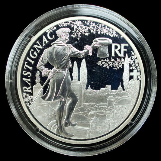 Monnaie de Paris - 10 Euros 2014 Rastignac Balzac Argent 22.2 gr Belle Epreuve