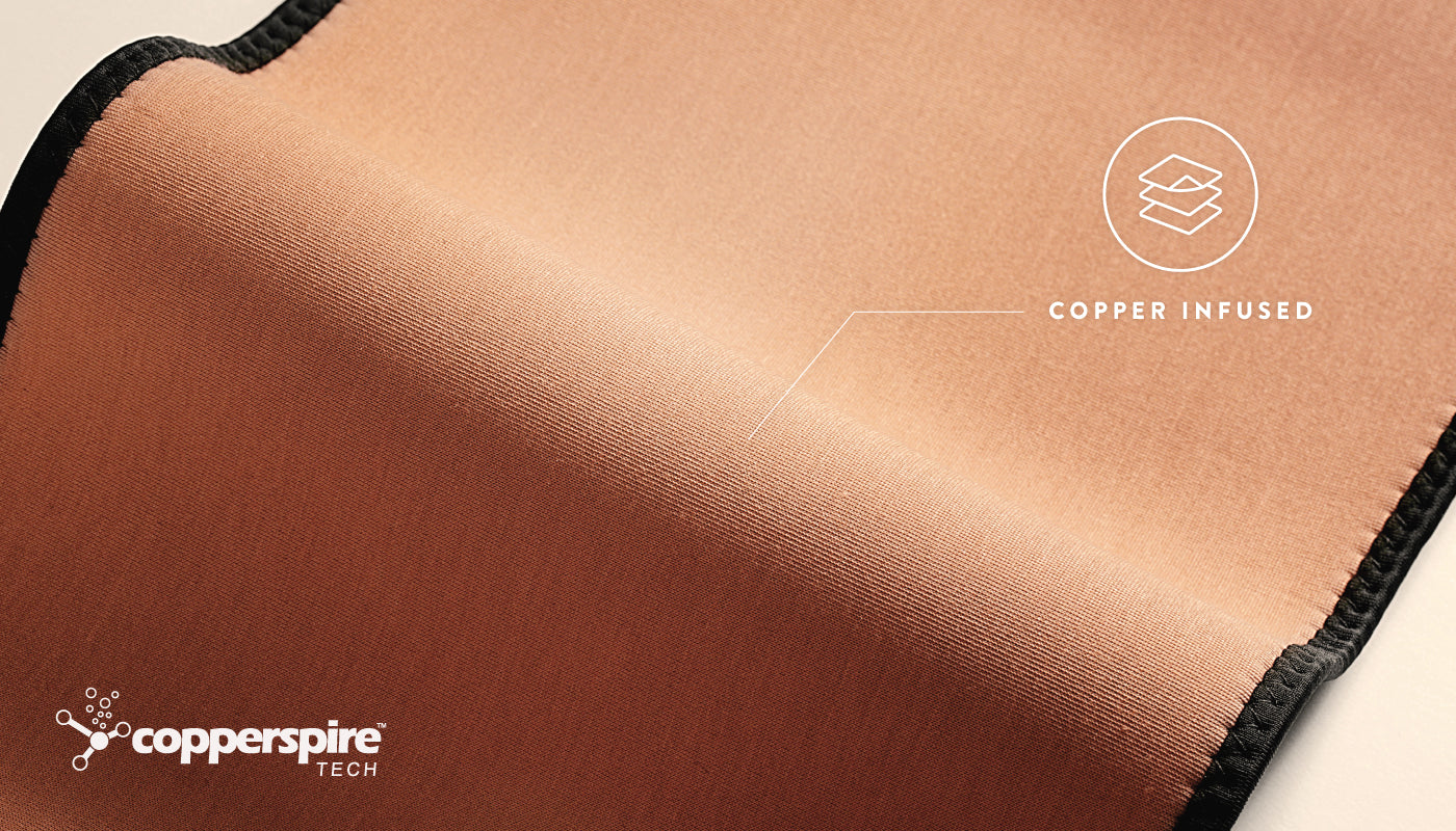 Copperspire™ technology infuses Copper ions with Thermal technology 