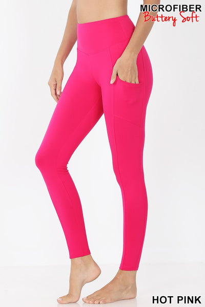 hot pink spandex pants