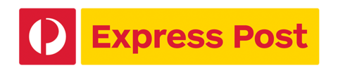 Australia post express shipping logo