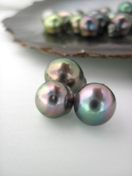 Colorful Tahitian pearls