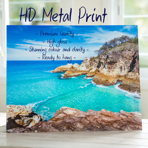 HD Metal Aluminium wall art print