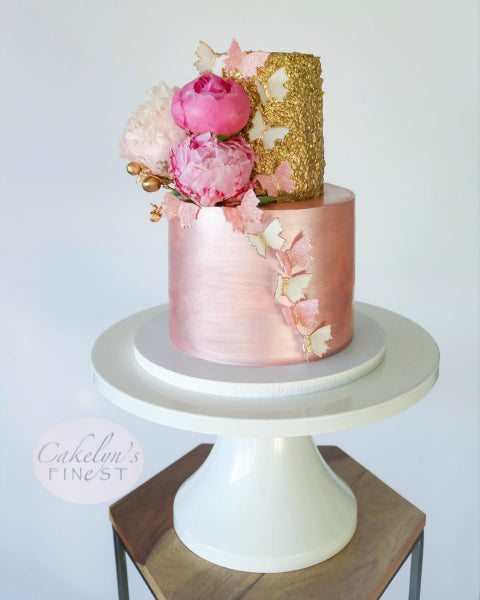 Cake Design Pink And Gold - Adult Birthday Party Pink And Gold Page 1