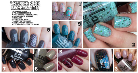 Scofflaw Nail Varnish — Winter 2015 Collection