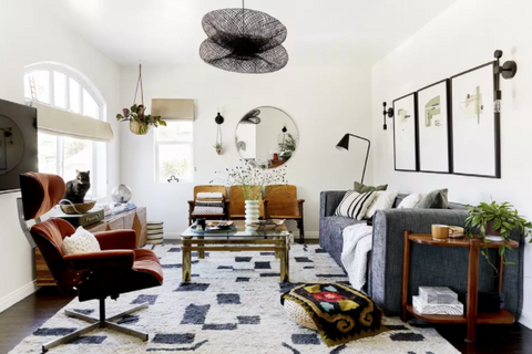 Midcentury Modern Interior Style Rugs