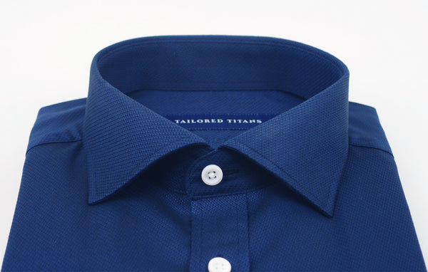 Tailored Titans Custom Shirts - Collar Close Up