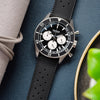 Dryden Chrono Diver Series 1 - Black Modern Reverse Panda