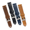20mm Quick Release Simple Stitch Leather Watch Strap