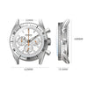 Dryden Chrono Diver Series 1 - Porcelain White