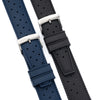 20mm 22mm Quick Release Tropical Pattern FKM Rubber Watch Strap