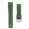 20mm 22mm Quick Release FKM Rubber Crosshatch Diver Watch Strap