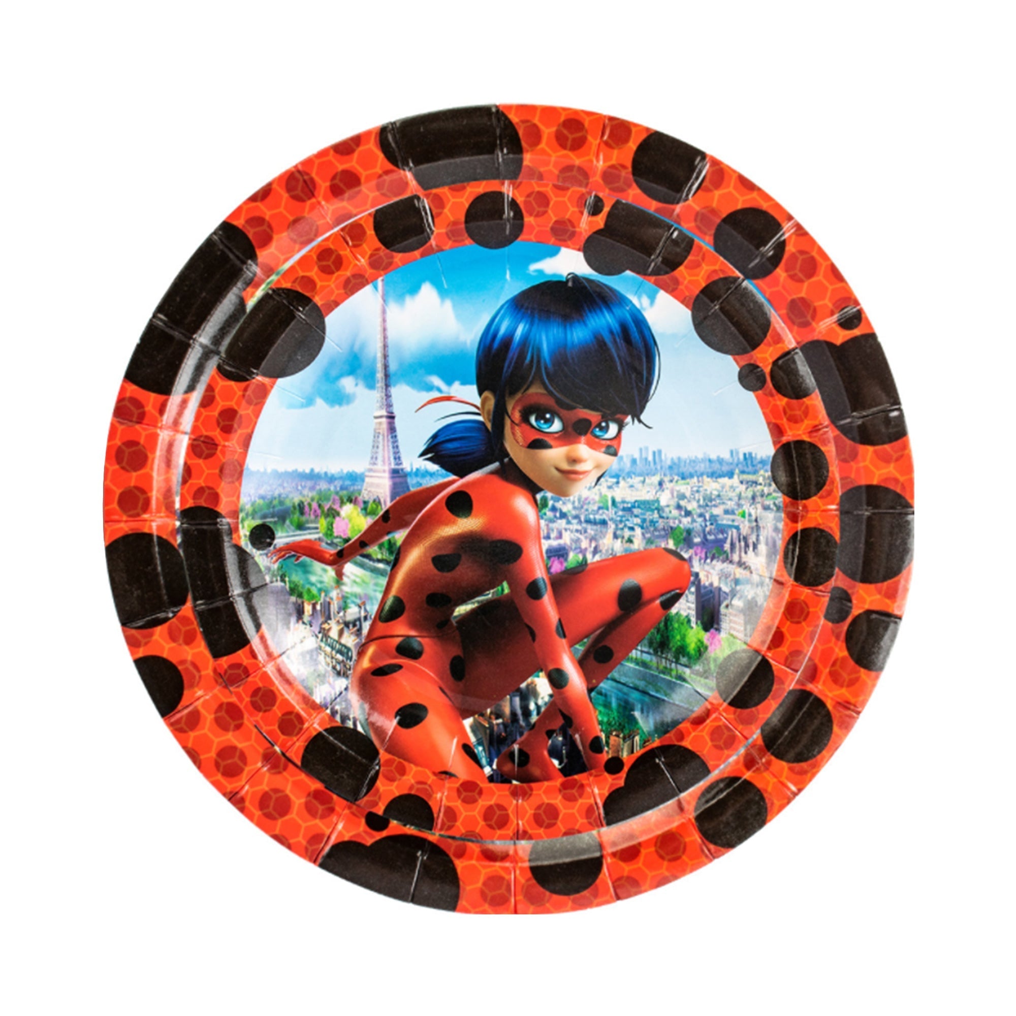 Miraculous Birthday Small Round Dessert Paper Plates | Party Expert