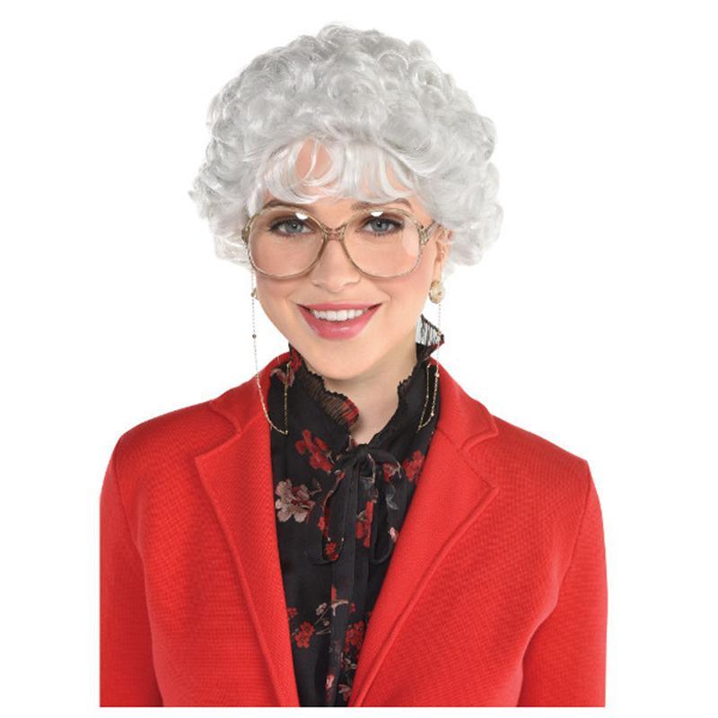 90s Senior Lady Wig For Women Party Expert 