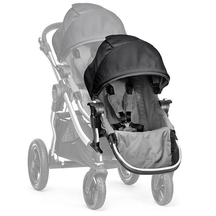 baby jogger city select second seat black frame