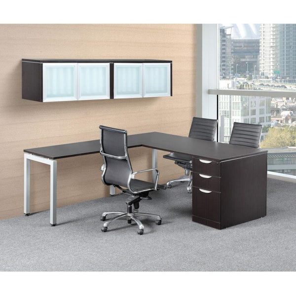 Modern Executive Desk With Overhead Storage Minnesota Discount