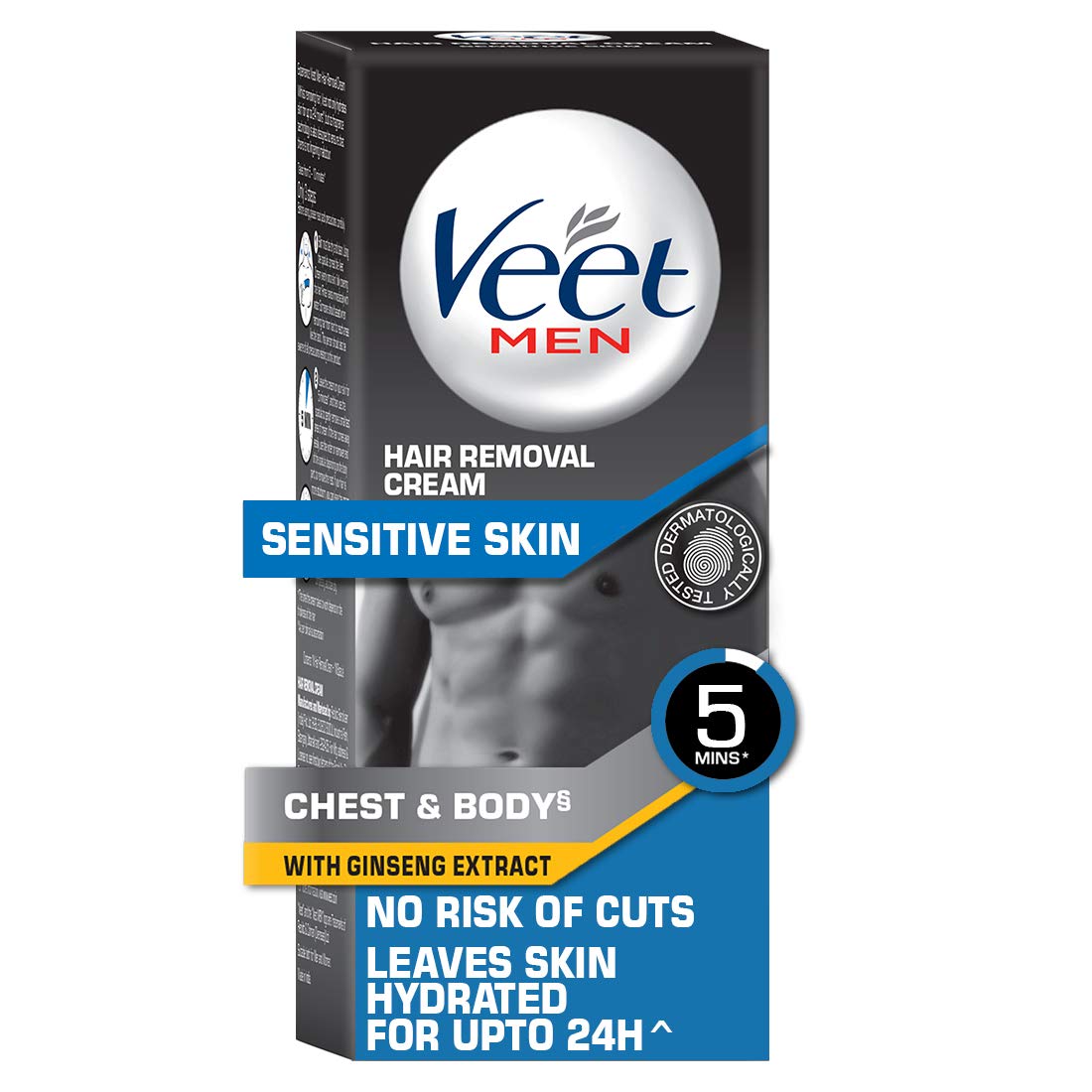 Veet Hair Removal Cream For Men Sensitive Skin 100g