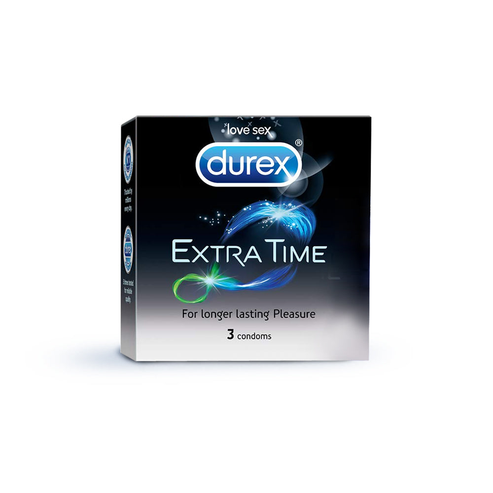 Durex Extra Time - 3 Condoms | Durex India